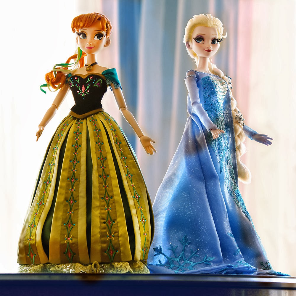 Muñecas Anna y Elsa edición limitada de «Frozen»